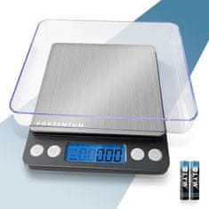 slomart PORTENTUM Precizna vaga 0.01g - 500g, LCD, Briefwaage