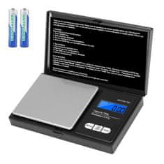 slomart Oderra Precizna vaga, 700g/0.01g, prijenosna, LCD