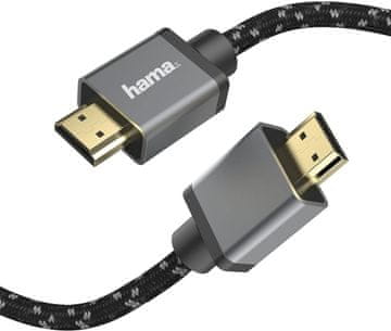 Hama Hama Premium HDMI kabel 1m - Ultra High Speed, 4K/8K, 48 Gbit/s