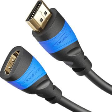 slomart KabelDirekt 4K HDMI produžetak 5m - utikač na utičnicu, za PS5