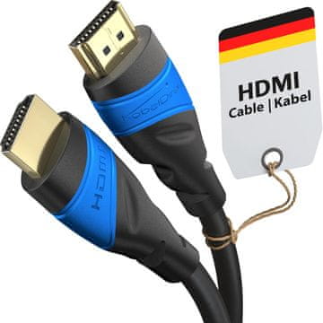 slomart KabelDirekt 8K & 4K HDMI kabel 5m - Njemačka Flexcore-Tehnika
