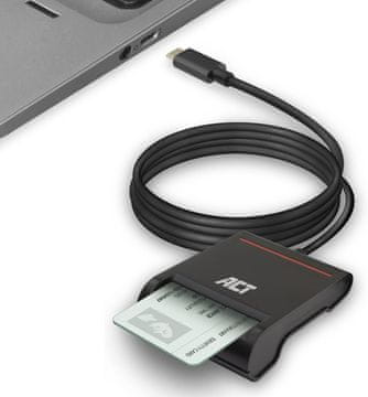ACT ACT AC6020 USB-C čitač eID kartica (Belgija)