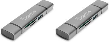 Digitus DIGITUS Dual čitač kartica USB 3.0 Hub (2 komada)