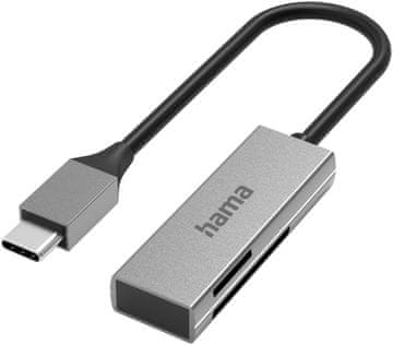 Hama Hama USB čitač kartica SD/microSD USB-C 3.0