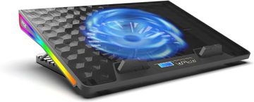 slomart Inca INC-608 RGB Gaming rashladni stalak s LCD, 185mm ventilatorom