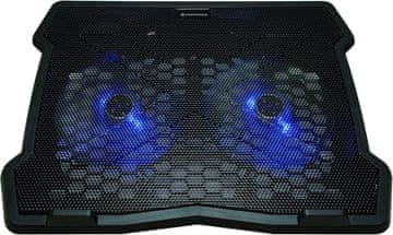 Conceptronic Conceptronic THANA06B Podloga za hlađenje prijenosnog računala 15,6" (2 ventilatora, crna)