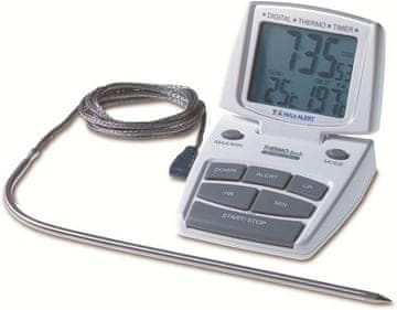 TFA TFA Dostmann Digitalni termometar za pečenje 14.1500, mjerenje temperature hrane, s alarmom