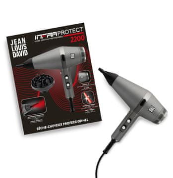 Louis JEAN LOUIS DAVID - INFRAPROTECT 2200W - Infracrvena tehnologija - Brzo sušenje - Profesionalni uređaj - 3 temperature