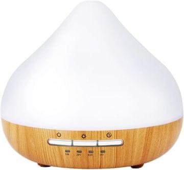 Grundig GRUNDIG 300ml aroma difuzor, ultrazvučni ovlaživač zraka s LED svjetlom i timerom