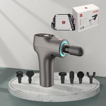 slomart Hi5 FlatHead masažni pištolj, 6 brzina za opuštanje tkiva