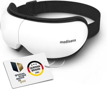 Medisana medisana EM 100 masažer za oči s vibracijama, toplinom, glazbom