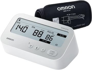 Omron Omron X4 Connect - Mjerač krvnog tlaka za nadlakticu s AFib, App & Bluetooth