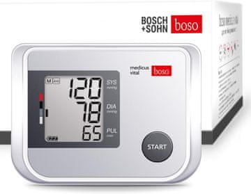 Bosch Bosch+Sohn boso medicus vital - Potpuno automatski mjerač krvnog tlaka za nadlakticu