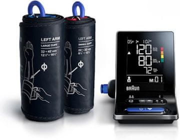 BRAUN Braun ExactFit 5 Connect - Pametni mjerač krvnog tlaka za nadlakticu s aplikacijom