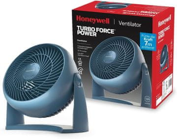 Honeywell Honeywell TurboForce Ventilator - Plava izvedba, tiho hlađenje, podesiv nagib