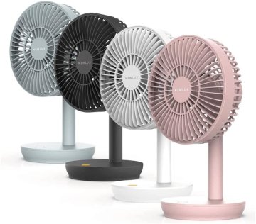 slomart Newlux Windpure Desk W300 USB stolni ventilator - 4 brzine, sklopivi, 50 min