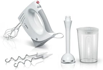 Bosch Bosch MFQ3540 ručni mikser, 450W, 5 brzina, inox metlice i kuke, bijela boja