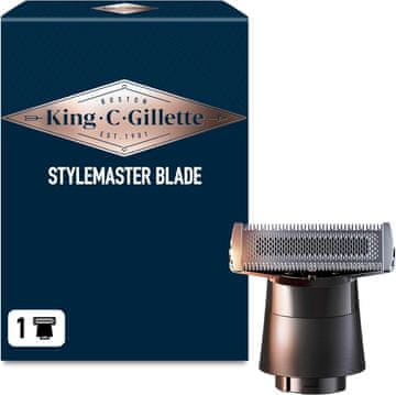 C+ King C. Gillette Style Master Zamjenske oštrice, 4D