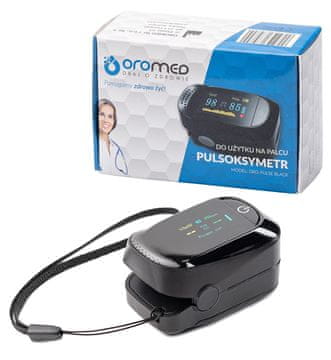 Oromed Oromed Finger Pulsni Oksimetar DBAJ O ZDROWIE - crni, TFT zaslon