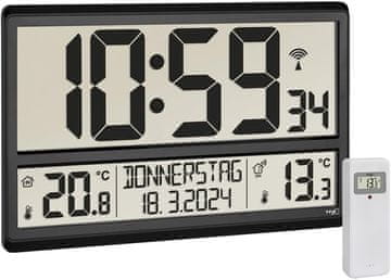 TFA TFA Dostmann 60.4521.01 XL digitalni radio sat s vanjskom temperaturom