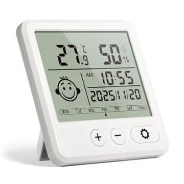 slomart Uten Digitalni termometar i higrometar s velikim 3.94" zaslonom
