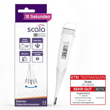 Sücü Scala SC 28 flex digitalni termometar (10s mjerenje, vodootporan)
