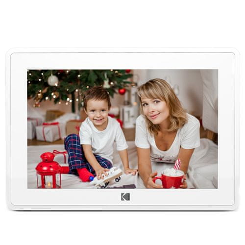 Moderan digitalni foto okvir sa zaslonom osjetljivim na dodir