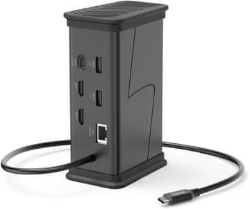 Hama Hama USB-C Docking Station 9u1, 4K HDMI, Ethernet, Audio