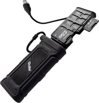 Rollei Rollei 2-u-1 Travel čitač kartica i etui (microSD/SD)