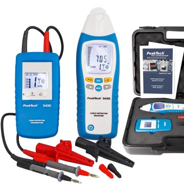 slomart PeakTech 3435 profesionalni detektor kabela (do 2m dubine)