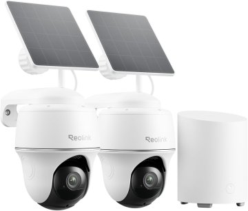 Reolink Reolink 2K vanjska baterijska solarna Wi-Fi kamera, 2,4/5 GHz komplet