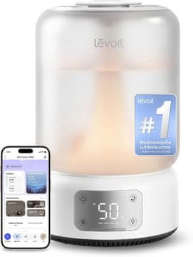 Levoit Levoit Smart ovlaživač zraka 6.2L, prirodno bijeli