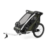 Thule Chariot Lite Single višenamjenska prikolica za bicikl, vintage green (10203023)