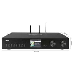 Imperial DABMAN i510 BT višenamjenski radio DAB+ / FM / Internet / Bluetooth crne boje
