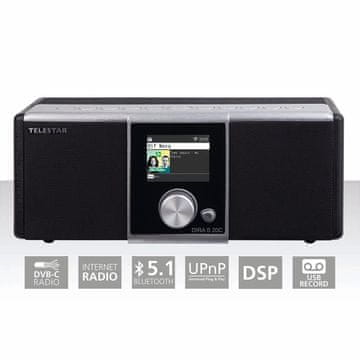 TELESTAR Telestar DIRA S 20 C kabelski DVB C i internetski stereo radio