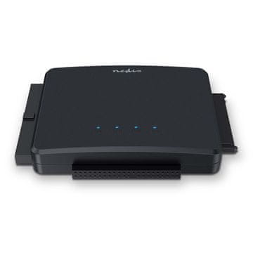 Nedis Adapter za tvrdi disk | USB 3.2 Gen1 | 2.5 / 3.5 " | IDE + SATA | Adapter za napajanje