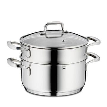 Kela Lonac za kuhanje na pari s poklopcem KL-10190 nehrđajući čelik 18/10 FLAVORIA 20 cm set od 3