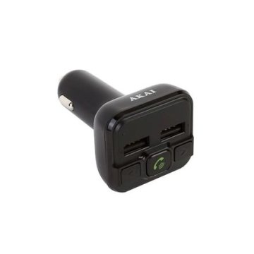 Akai Odašiljač FMT-20BT, wireless, USB support, Bluetooth connectivity, USB charging