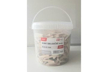 Enpro klinovi Wooden tile wedges, 55 x 8 x 10 - 0 mm, 1000 pcs