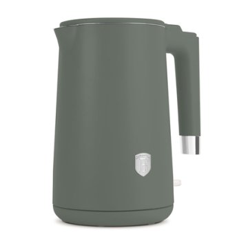 Berlingerhaus Električni čajnik BH-9924 Dvostruka stijenka 1,7 L Mat zelena kolekcija