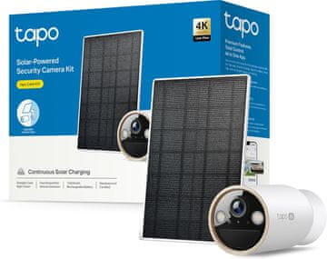 slomart Tapo C460 KIT 4K 8MP solarne nadzorne kamere vanjska, baterija, Dual-Band WiFi