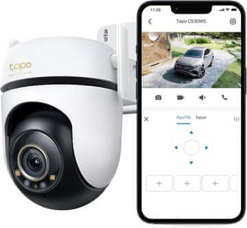 slomart Tapo C530WS 360 Vanjska nadzorna kamera 5MP, Starlight noćni vid, AI