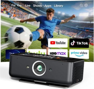 Smart Estelle Smart 4K projektor | Android 12, ugrađena memorija 64GB, baterija