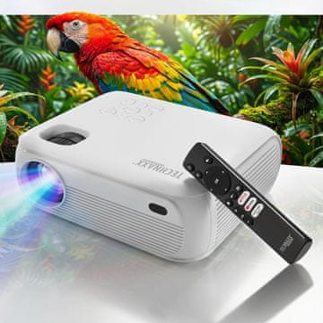 Technaxx Technaxx TX-332 Beamer - Full HD 1080P projektor s licencom Netflix, 200 ANSI Lumena