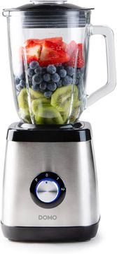 Domo DOMO DO1133BL samostojeći blender, inox, stakleni vrč