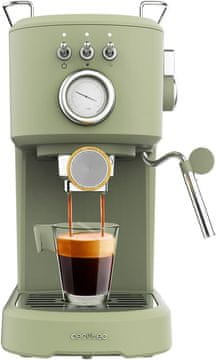 Cecotec Cecotec Compact Power Espresso 20 Retro Green aparat za espresso, 1100W