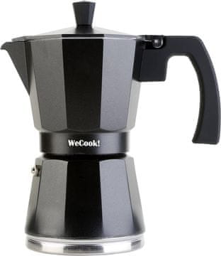 slomart WECOOK! Luccia indukcijsko kuhalo za espresso, aluminij, 1 šalica