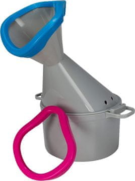 PREMIUM Hydas Premium inhalator, sivi, s dva meka nastavka
