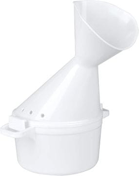 slomart Servocare plastični inhalator, bijeli, 2-dijelni