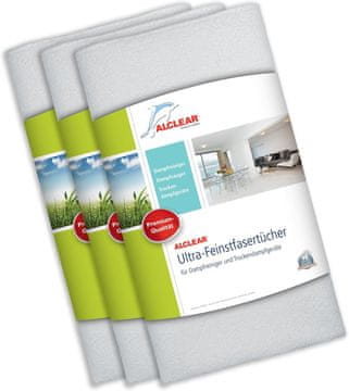 slomart ALCLEAR 3x Premium Ultra krpe od mikrovlakana za parni čistač